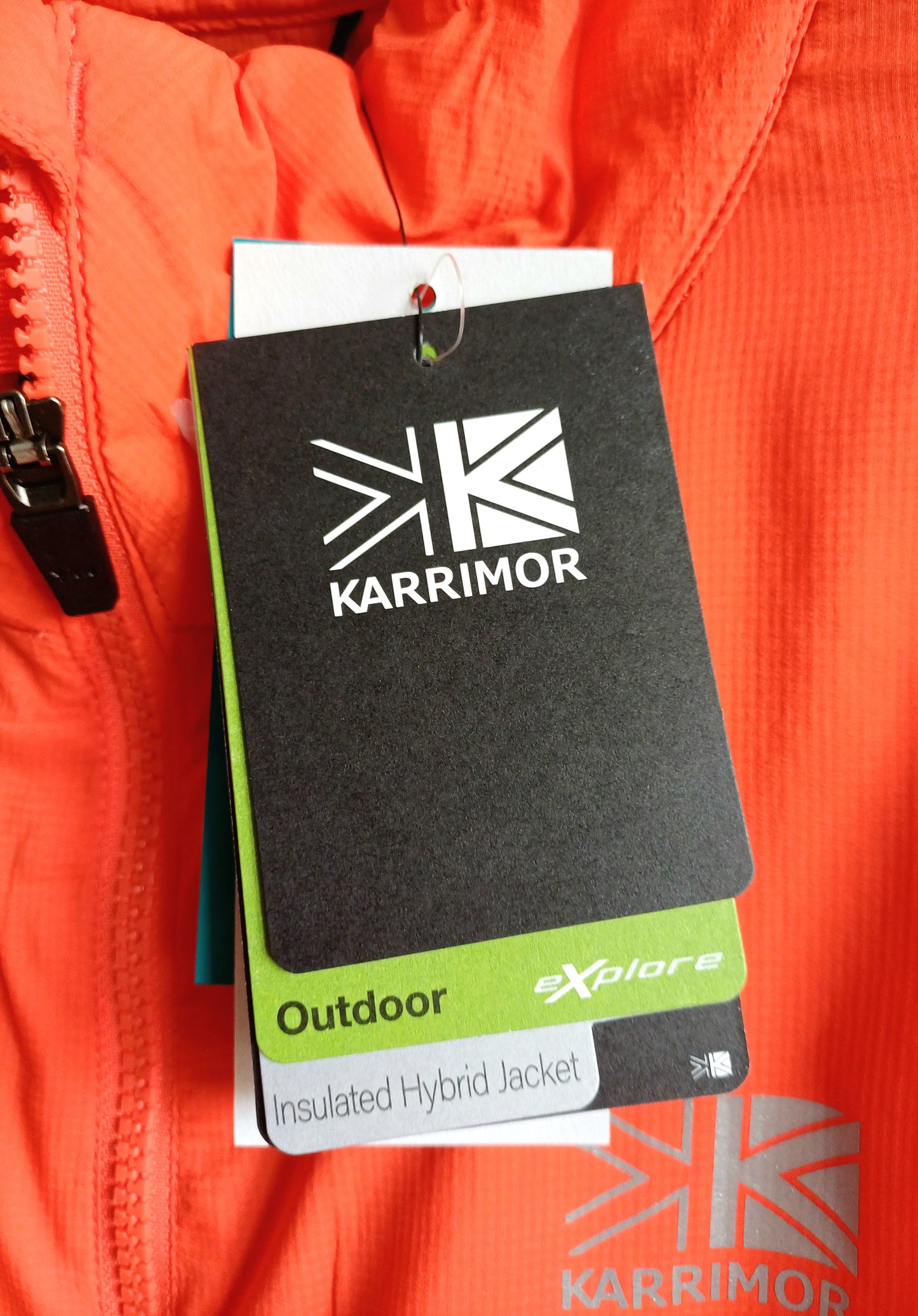 Karrimor Bright Orange Hybrid Jacket