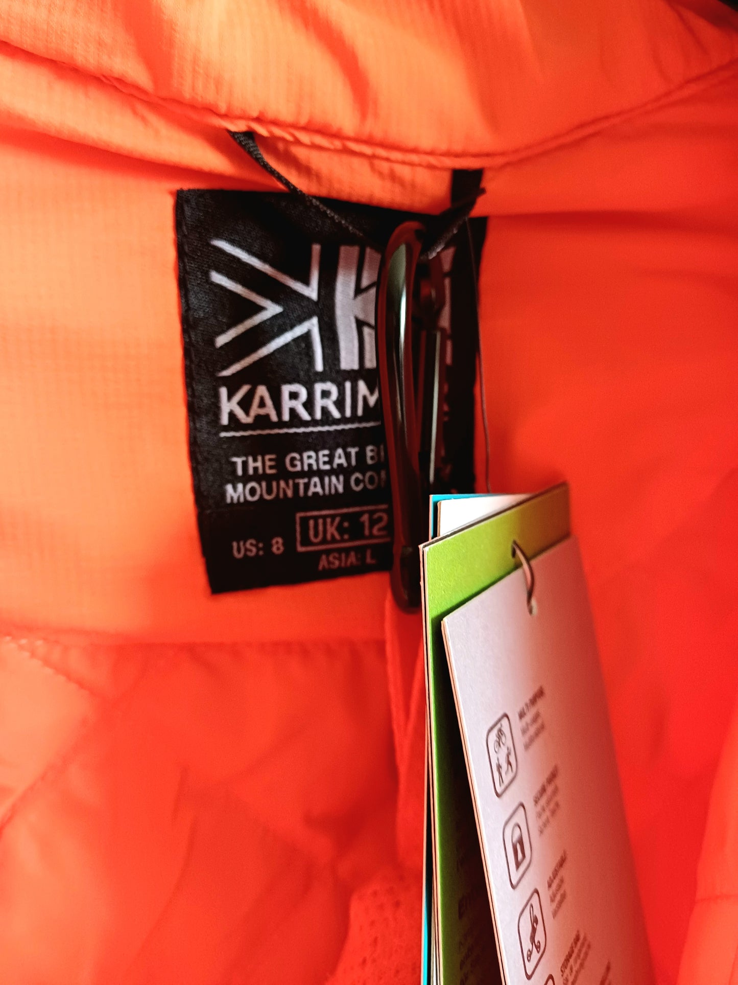 Karrimor Bright Orange Hybrid Jacket