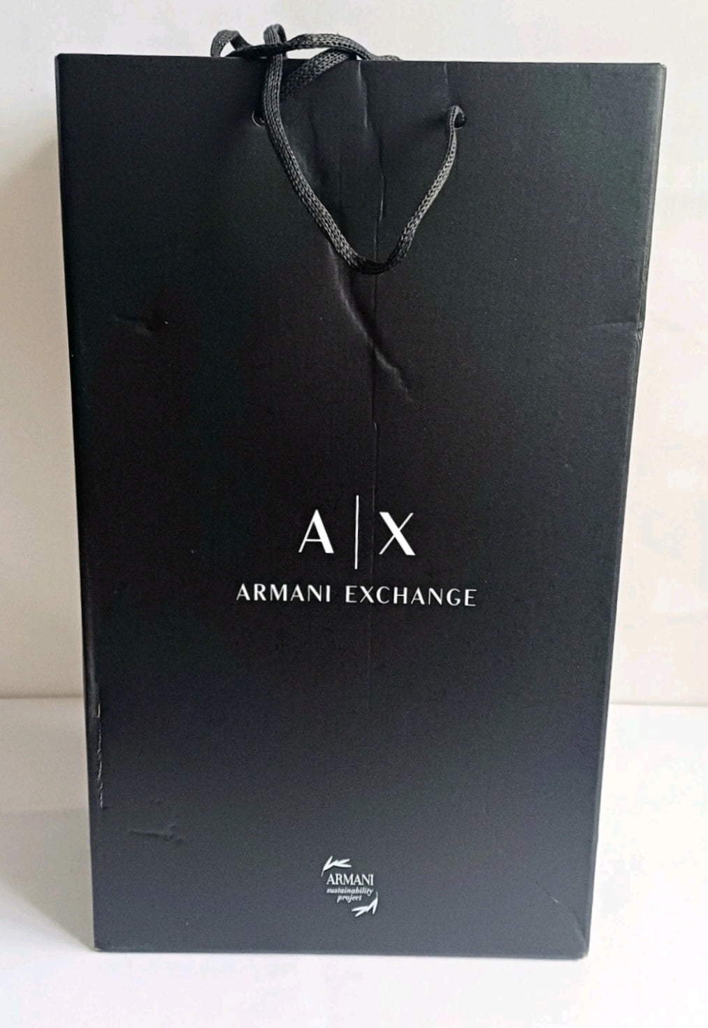 Armarni Exchange Black And White Trainers- Size 11