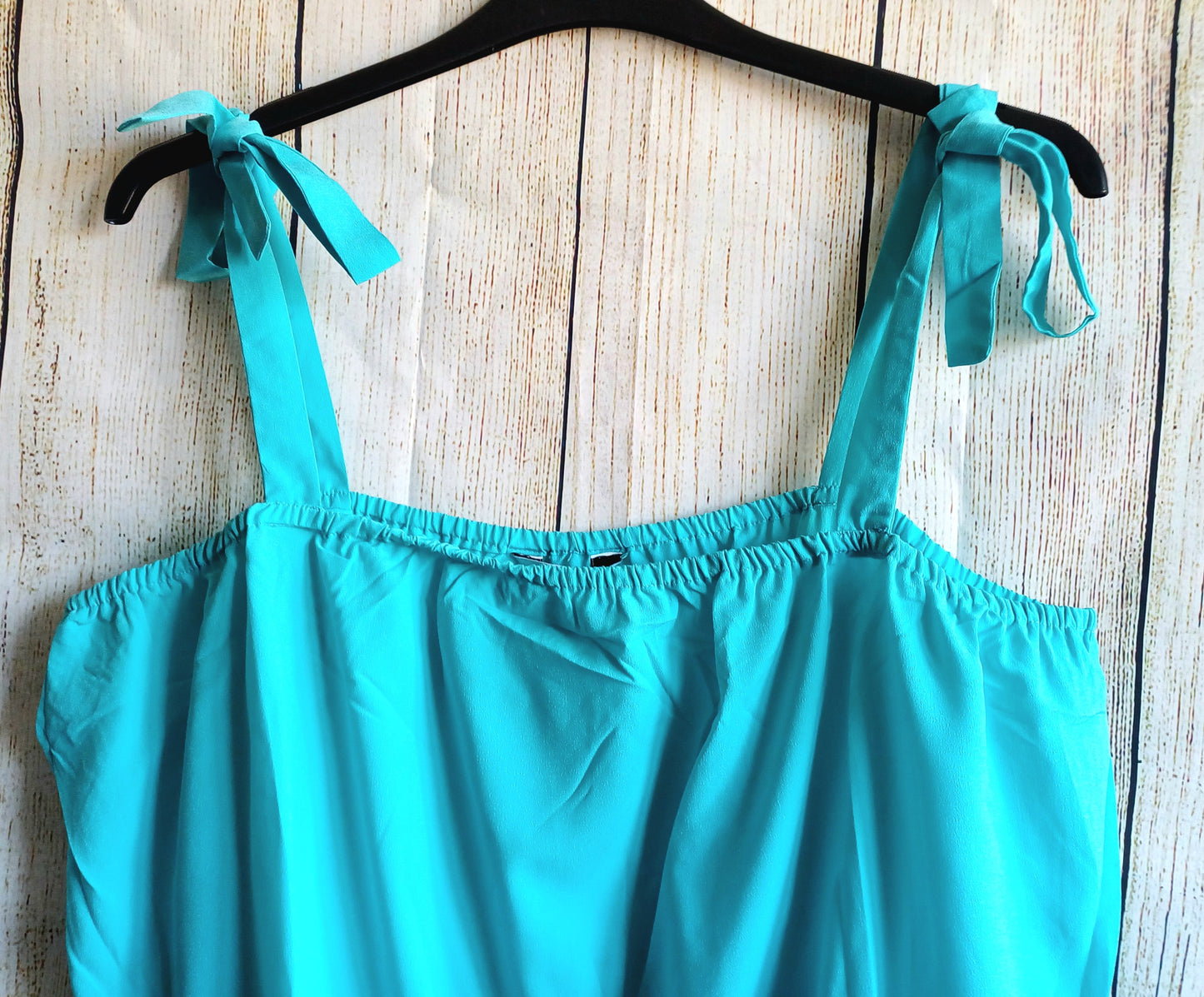 Be You Turquoise Blue Shorts Playsuit