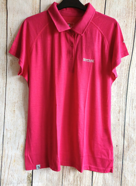 Regatta Cerise Pink Kalter T-shirt  Size 18