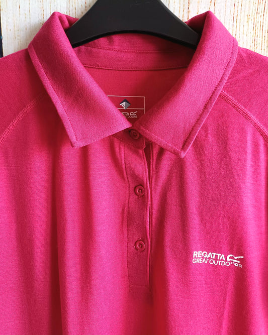 Regatta Cerise Pink Kalter T-shirt  Size 18