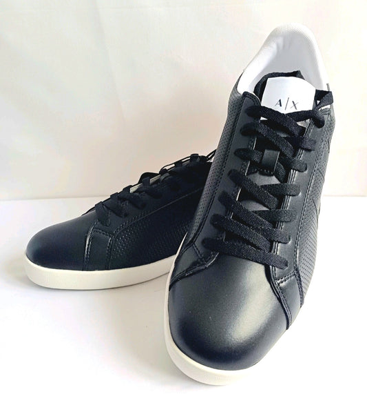 Armarni Exchange Black And White Trainers- Size 11