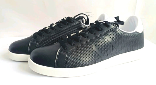 Armarni Exchange Black And White Trainers- Size 11