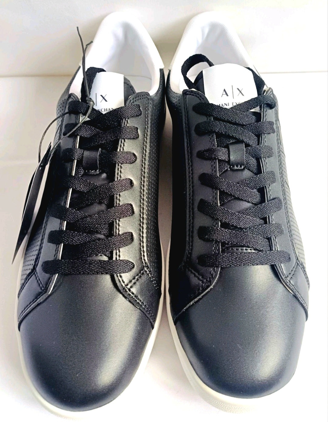 Armarni Exchange Black And White Trainers- Size 11